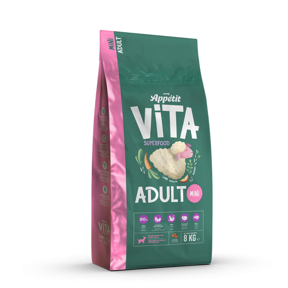 Comfy Appetit Vita Mini Lamb Karma Sucha Dla Psa Jagnięcina 8kg